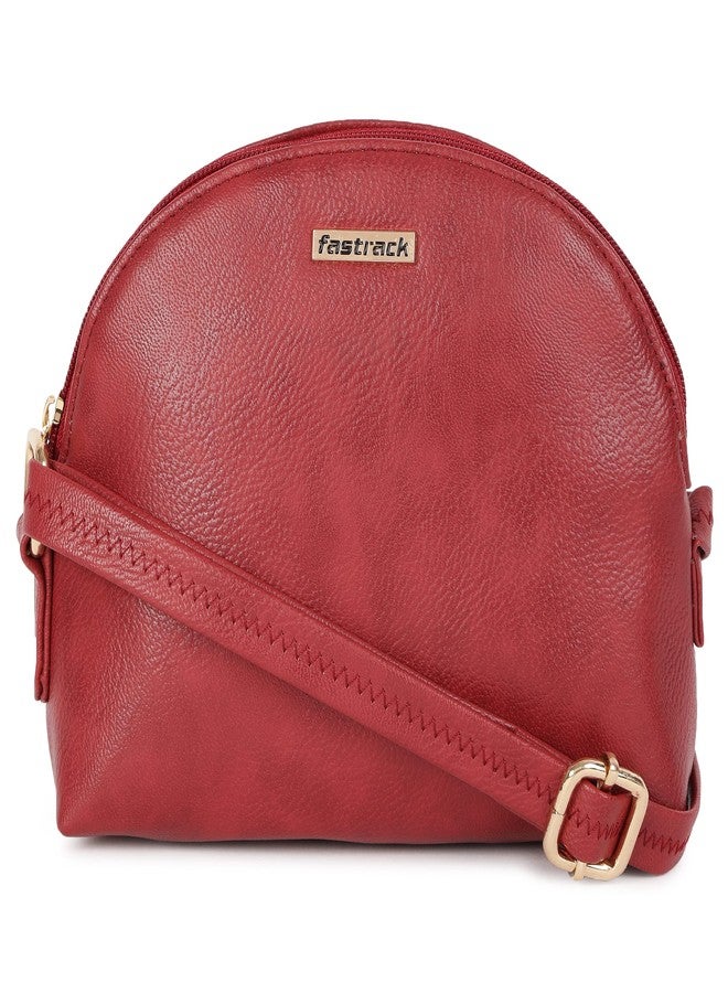 Fastrack Textured Women Sling Bag for Women, Ladies & Girls | Made of Premium PU Material | Slings for Casual Carry - Image 1